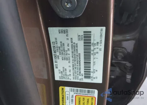 2022 Ford Bronco Sport Outer Banks from USA, damaged, VIN 3FMCR9C66NRD44555